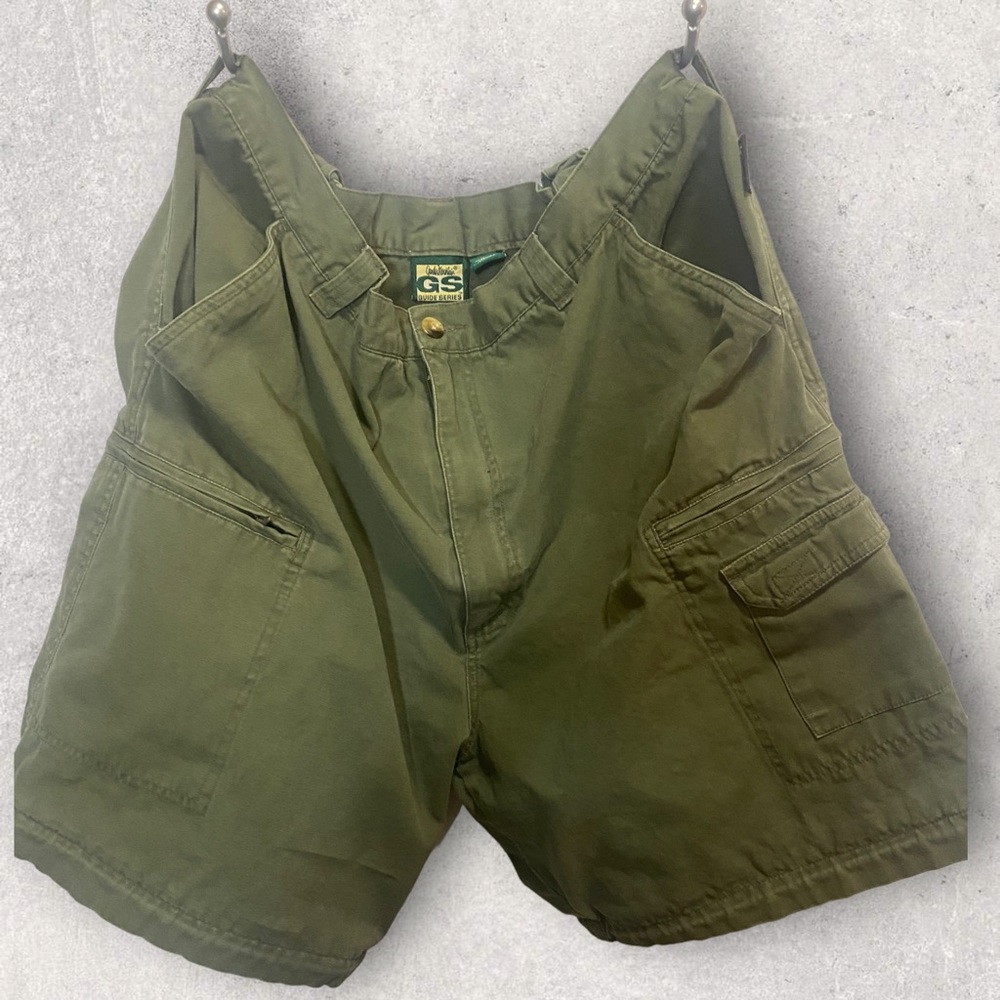 Gander Mountain Guide Series Cargo Shorts Mens Size 40 Camp Green